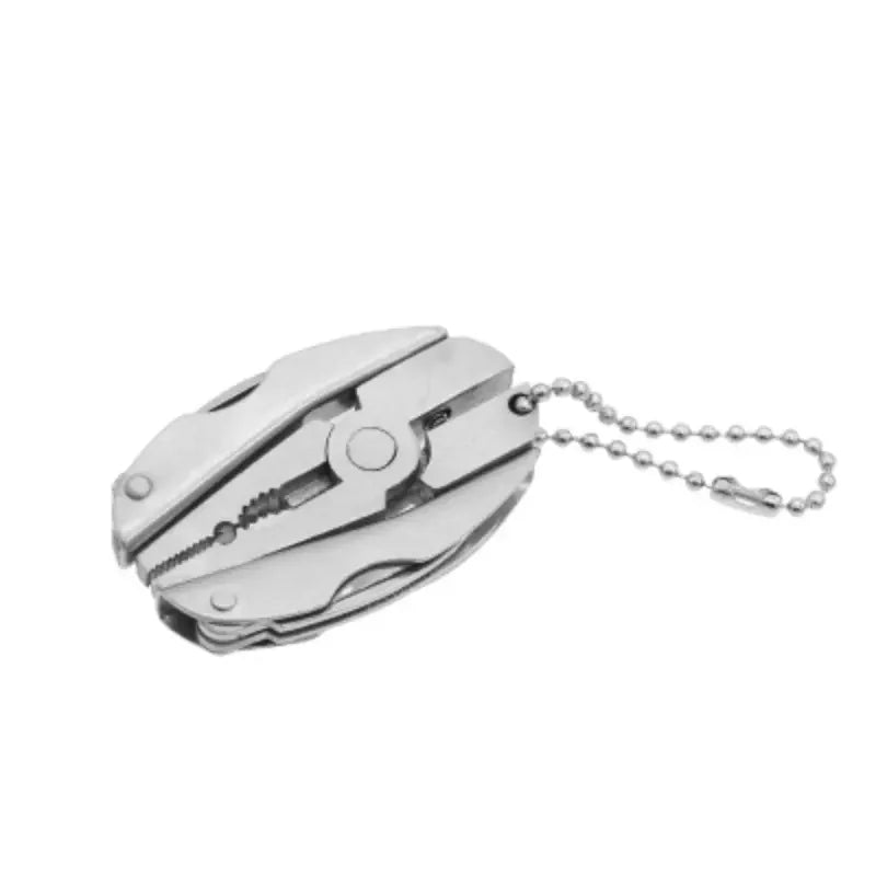 Mini Multi-Tool Keychain – Pliers, Knife & Screwdriver