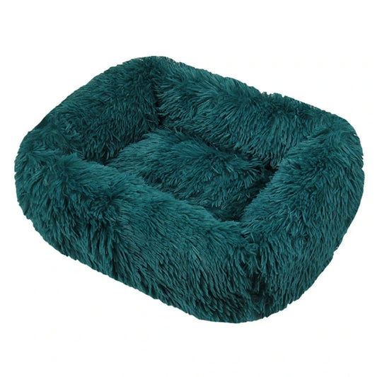 Plush Dog & Cat Bed – Cozy Rectangle Pet Sofa 3 sizes - different colors