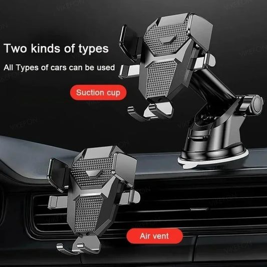 Car Phone Mount – Dashboard, Windshield & Vent
